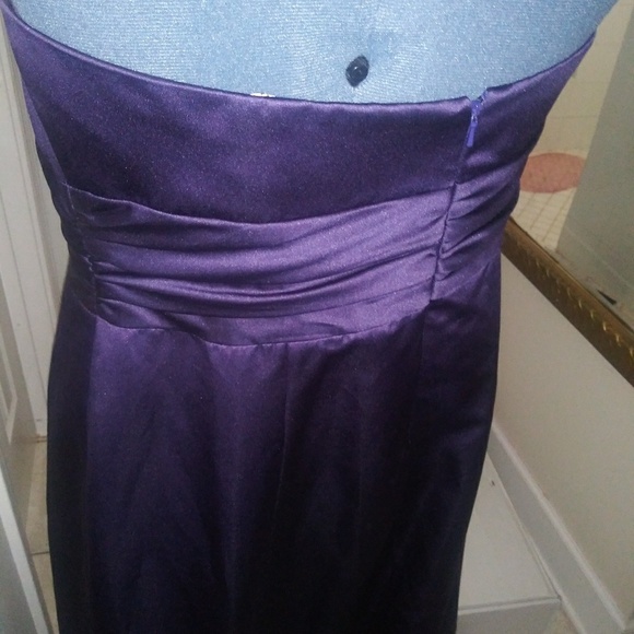 Davids Bridal Bridesmaid Purple - Picture 2 of 3